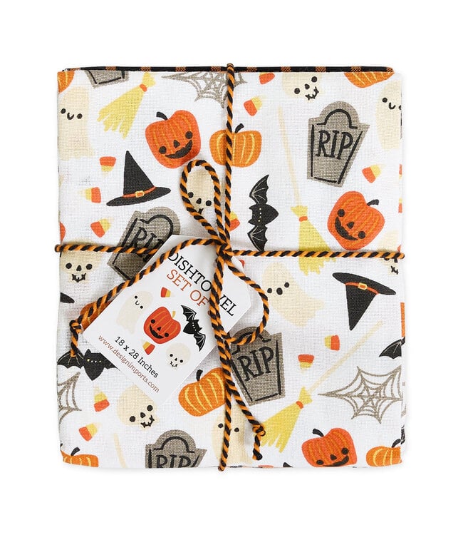 Halloween Fun Dishtowel - Set of 3