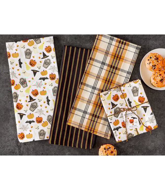 Halloween Fun Dishtowel - Set of 3