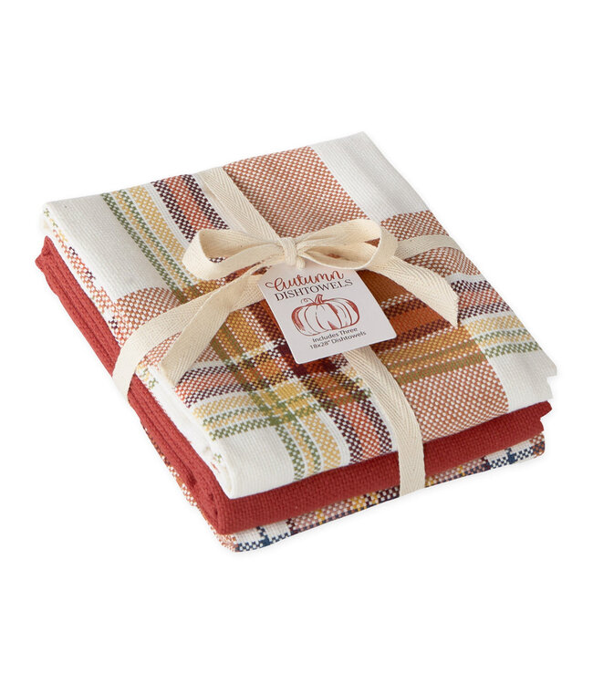 Autumn Harvest Heavyweight Essentials  Dishtowel - Set of 3