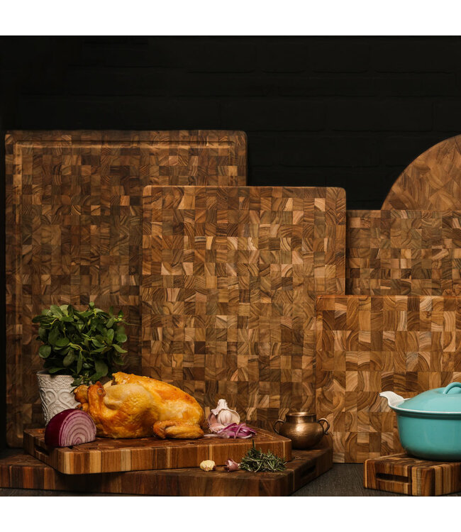 Butcher Block Carving & Cutting Board - 333