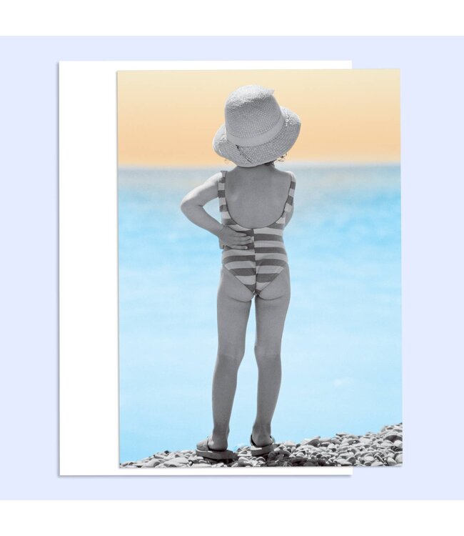 Bathing Suit Happy Birthday Greeting Card