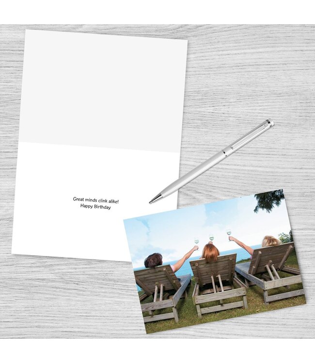 Great Minds Clink Alike Happy Birthday