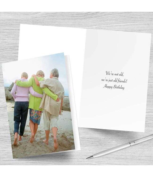 Old Friends Happy Birthday Greeting