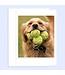 Tennis Dog Happy Birthday Greeting