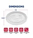 HIC Harold Import Company Turkey Platter - 17.5in
