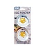 HIC Harold Import Company Joie Cracked Microwavable Egg Poacher, Set of 2