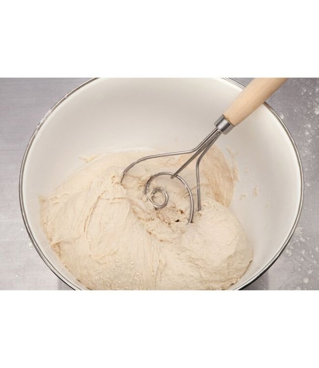 HIC Harold Import Company Mrs. Anderson's Baking Dough Whisk - 12in