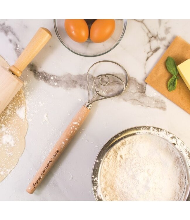 HIC Harold Import Company Mrs. Anderson's Baking Dough Whisk - 12in