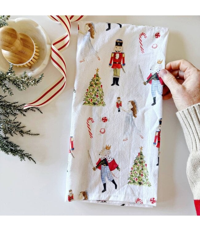 Emily Lex Studio Nutcracker Tea Towel