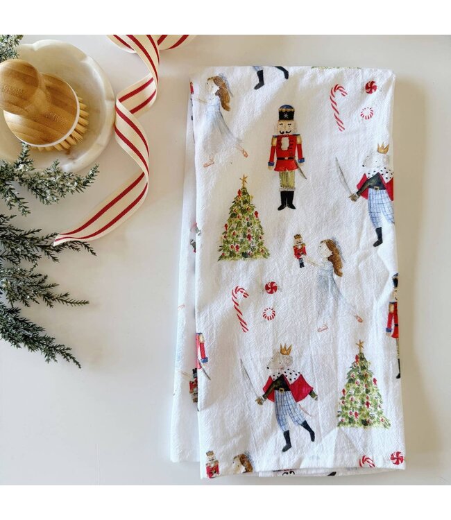 Nutcracker Tea Towel