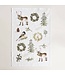 Evergreen Christmas Tea Towel