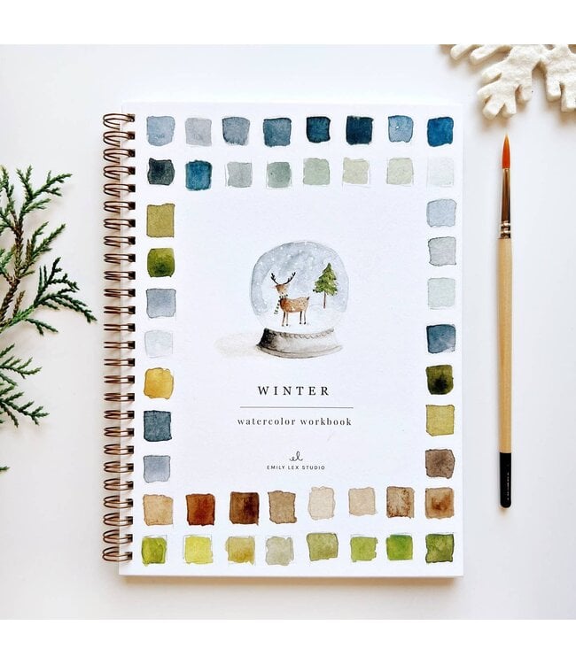 Emily Lex Studio Winter Watercolor Workbook