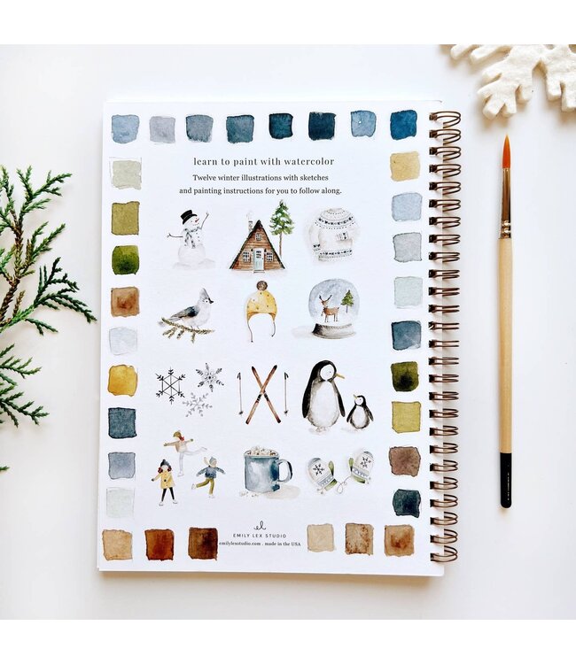 Winter Watercolor Workbook