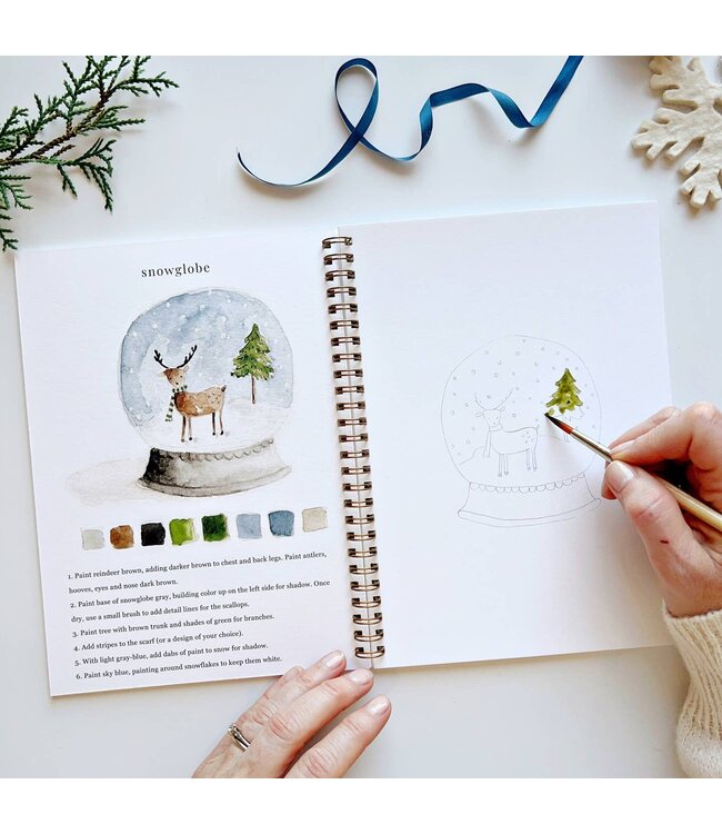 Winter Watercolor Workbook