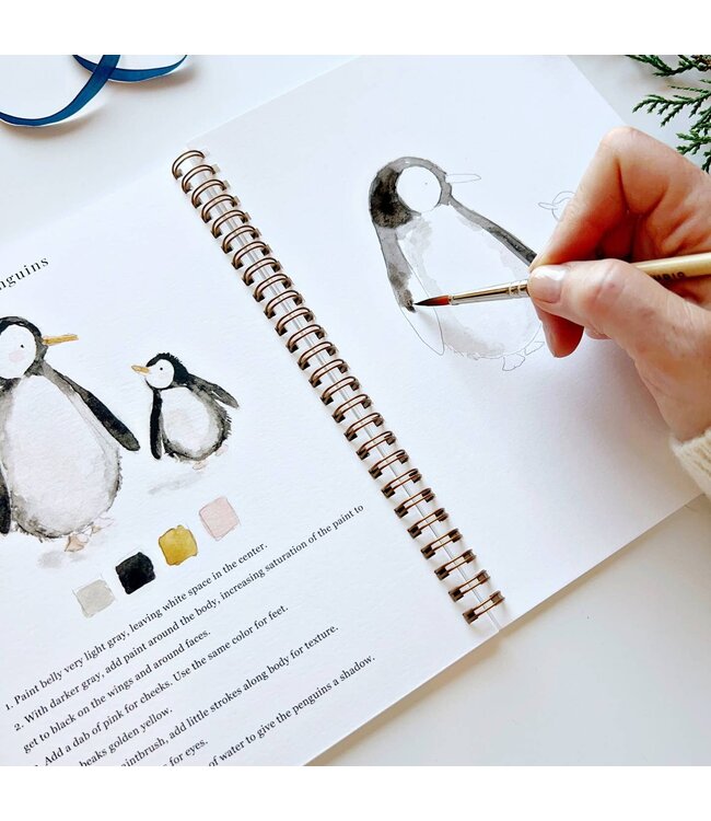 Winter Watercolor Workbook