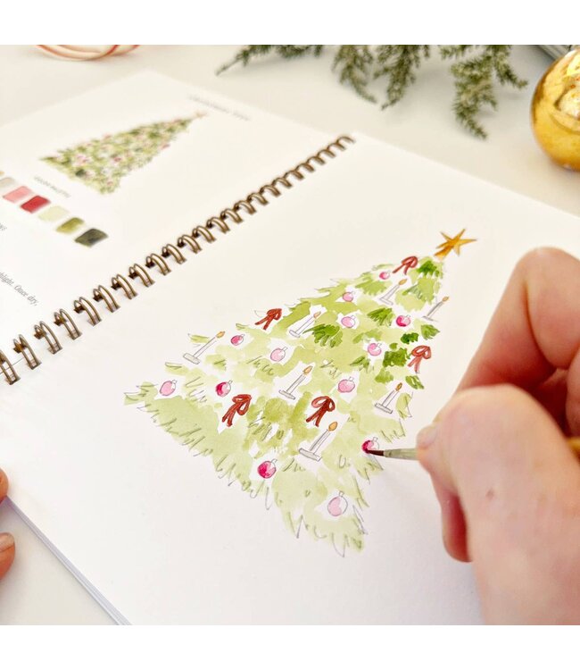 Nutcracker Watercolor Workbook