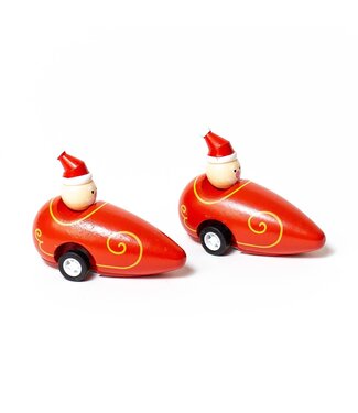 Pull Back Santa Sleigh