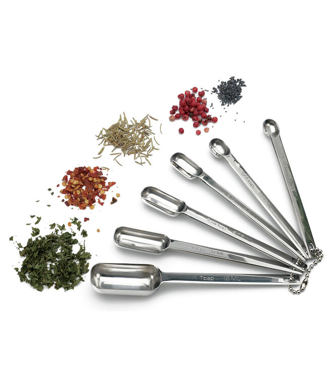 RSVP Endurance Spice Measuring Spoon - Set of 6