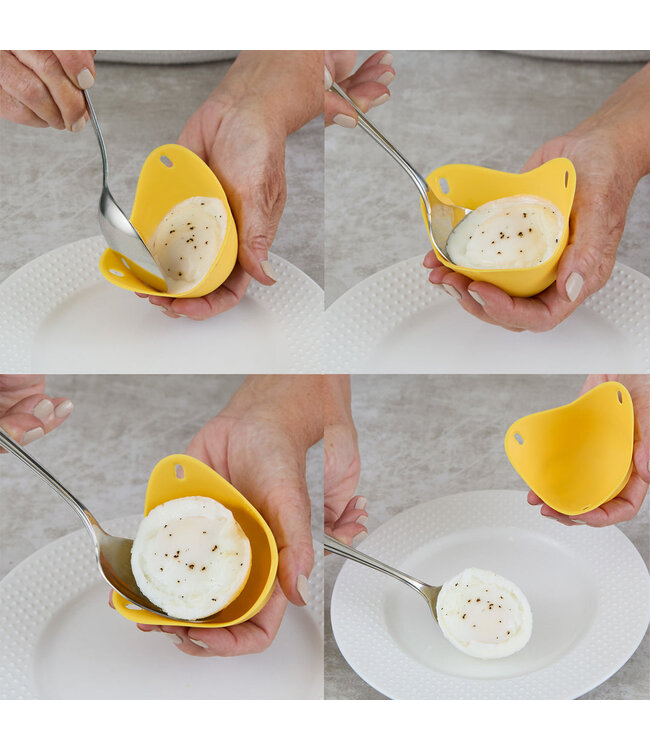 RSVP Silicone Poaching Cups - Set of 2