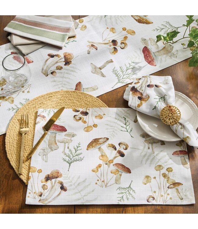 Wild Mushrooms Napkin