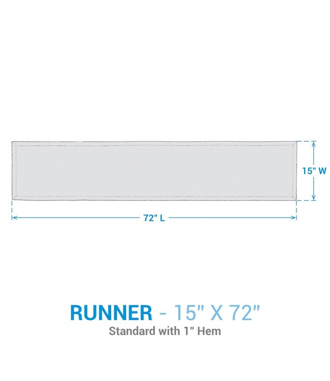 Valley Oak Table Runner - 72" L