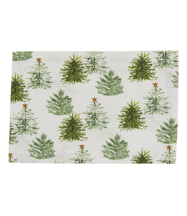 Rustic Christmas Trees Placemat