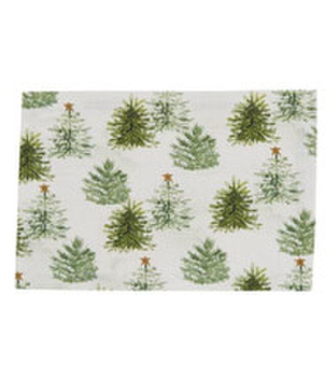 Rustic Christmas Trees Placemat
