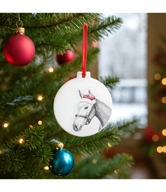 Horse - 4" Ceramic Ornament