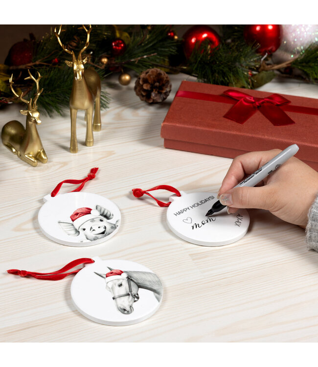 Horse - 4" Ceramic Ornament