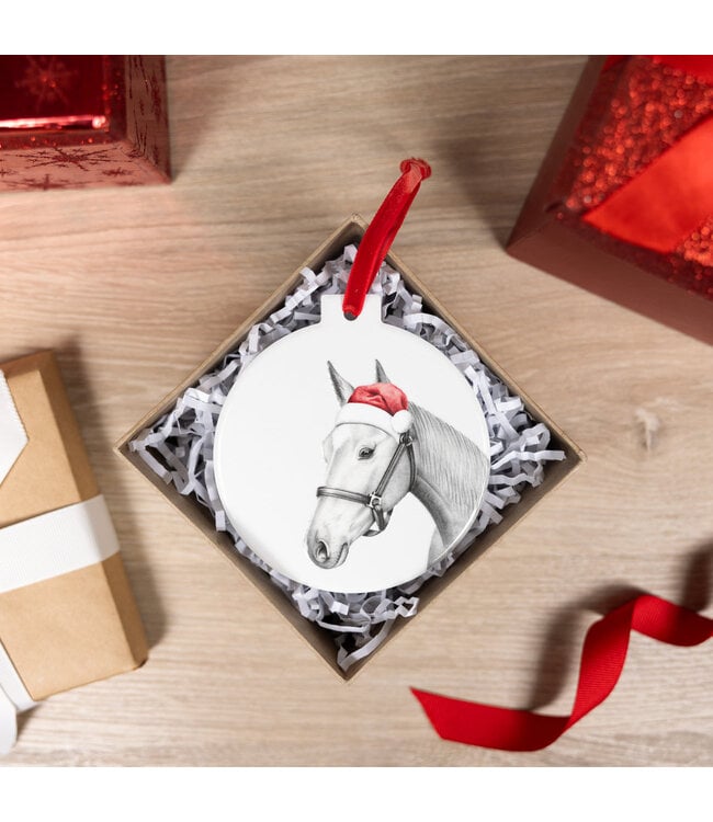 Horse - 4" Ceramic Ornament