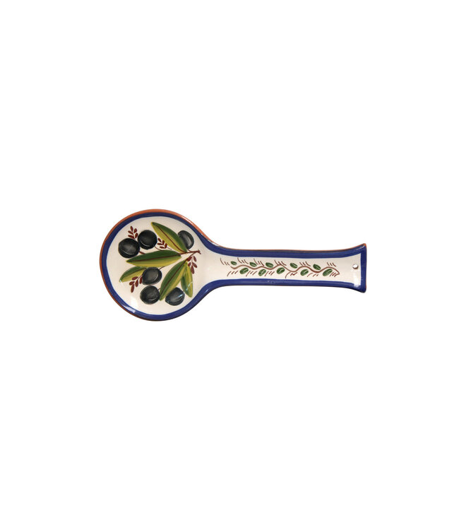 Casafina Spoon Rest - Olives Terracotta