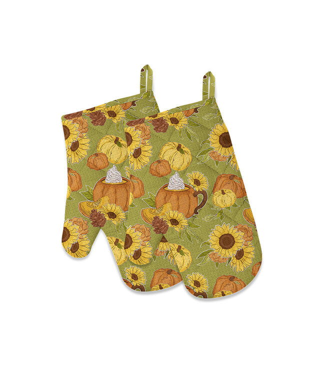 Mahogany Fall Mood Mitt, Set of 2