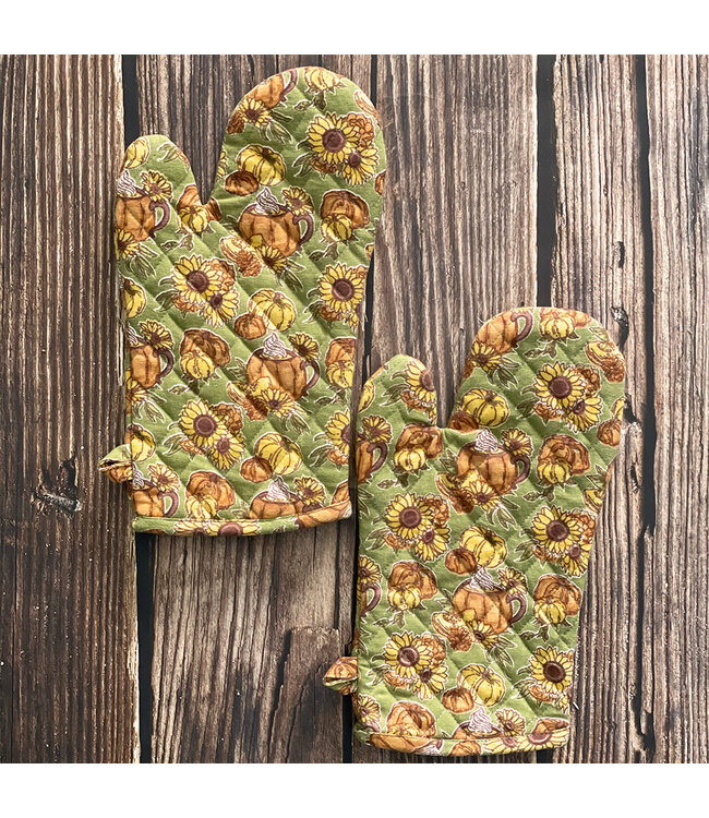 Mahogany Fall Mood Mitt, Set of 2