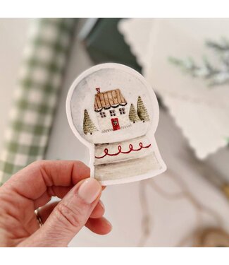 Snowglobe House Sticker