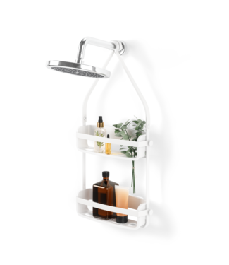 Flex Shower Caddy - White