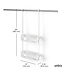 Flex Shower Caddy - White