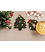 Wreath Christmas Felt Wool Trivet