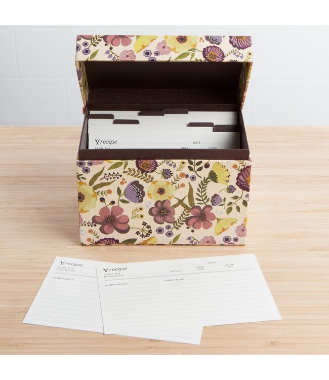 Adeline Recipe Card Box