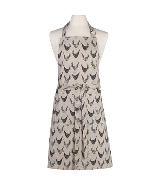 Chicken Scratch Cotton Chef's Apron