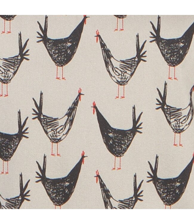 Chicken Scratch Cotton Chef's Apron