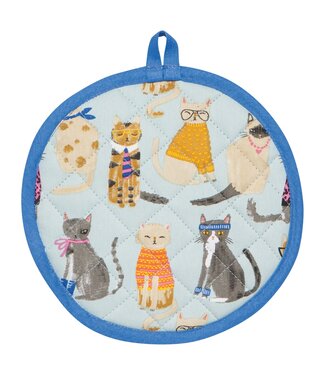 Feline Fine Shaped Potholder