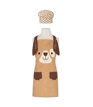 Dog Daydream Kids Apron and Hat Set