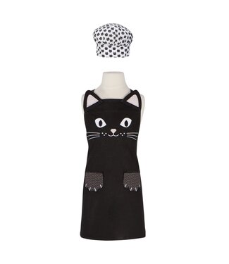 Cat Daydream Kids Apron and Hat Set