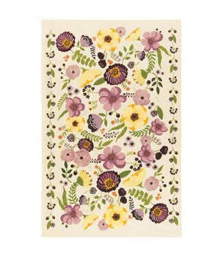 Adeline Printed Cotton  Dishtowel
