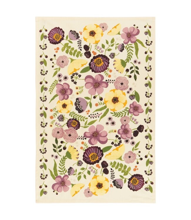Adeline Printed Cotton  Dishtowel