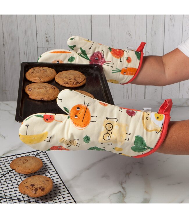 Funny Food Oven Mitt