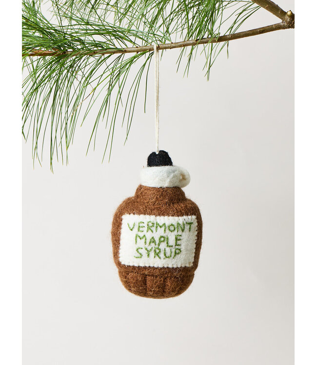 Farmhouse Pottery Felted Ornament