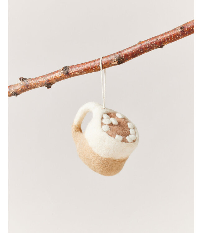 Farmhouse Pottery Felted Ornament