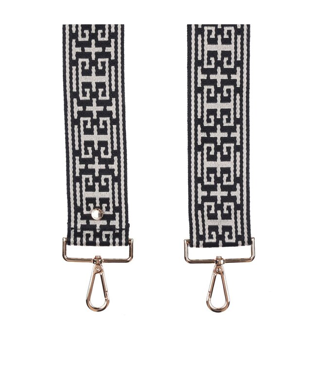 Pom Pom London Black Straps