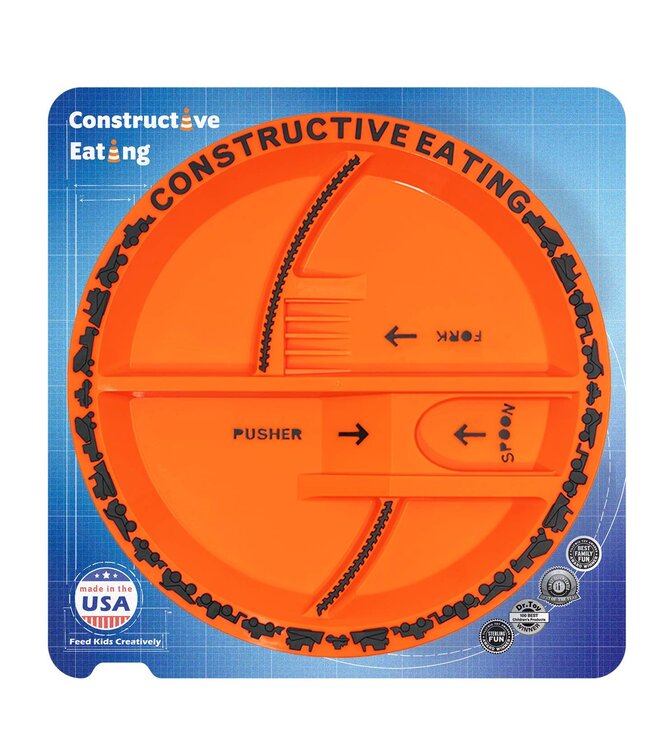 Construction Plate - Orange
